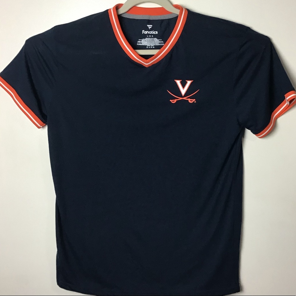 University of Virginia blue s/s tee. Large